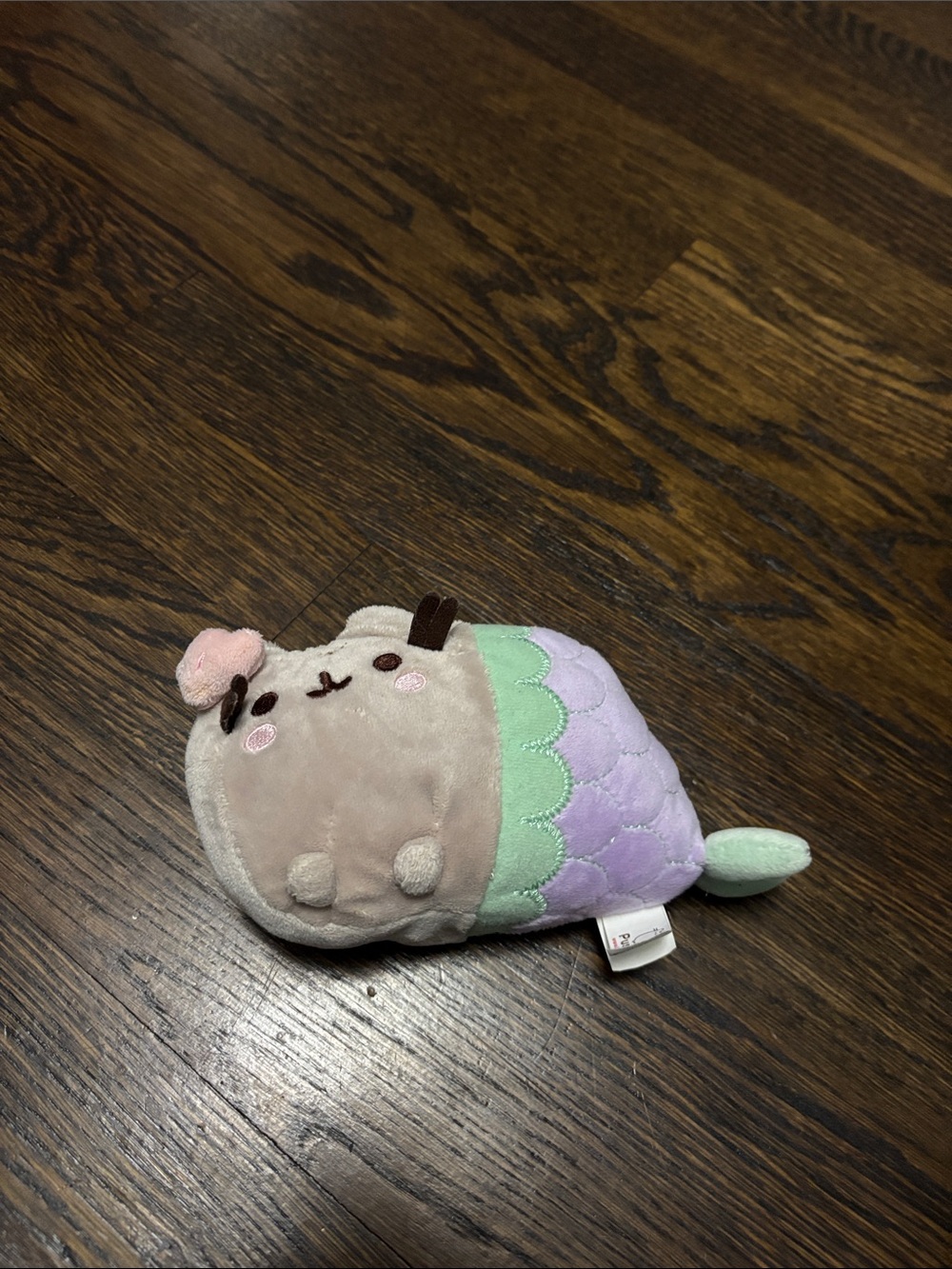Pusheen Plush Toy - Pastel Gray, Mint & Lavender Mermaid